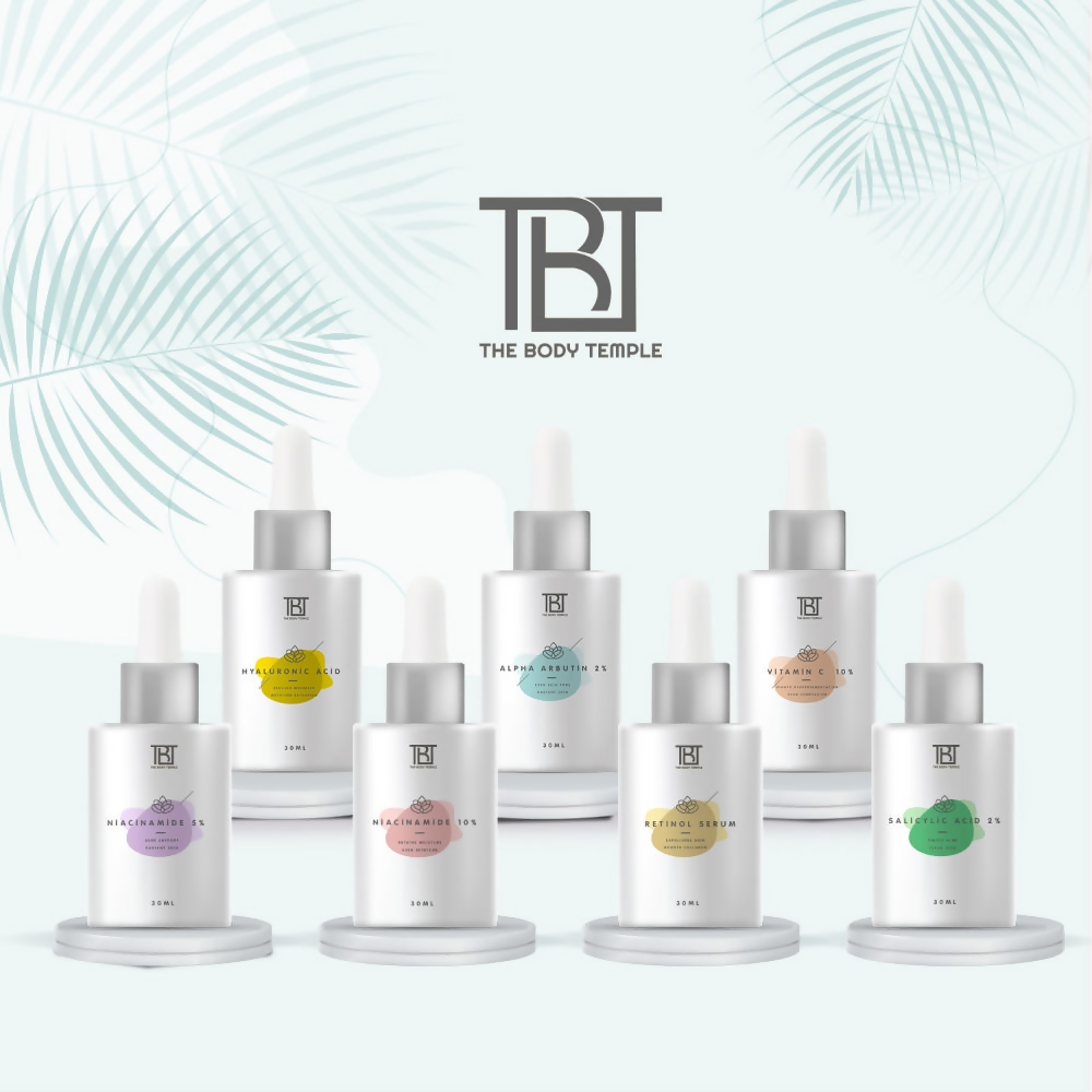 The Body Temple 10% Niacinamide Face Serum