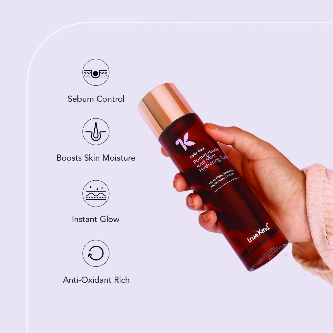 True Kind Daily Dew Pomegranate & Mint Hydrating Tonic Face Mist