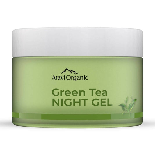 Aravi Organic Vitamin C Green Tea Night Gel Cream