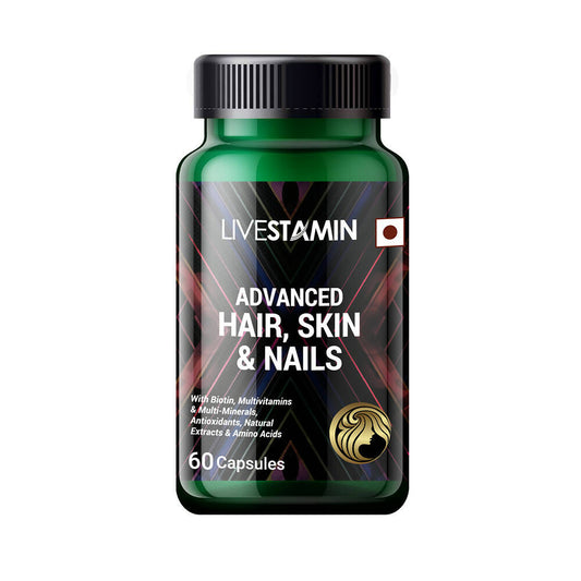 Livestamin Advanced Hair, Skin & Nails Capsules