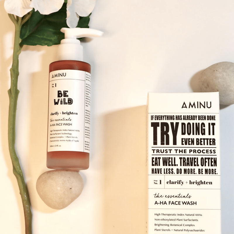 Aminu A-HA Face Wash for Brightening & Oil Control