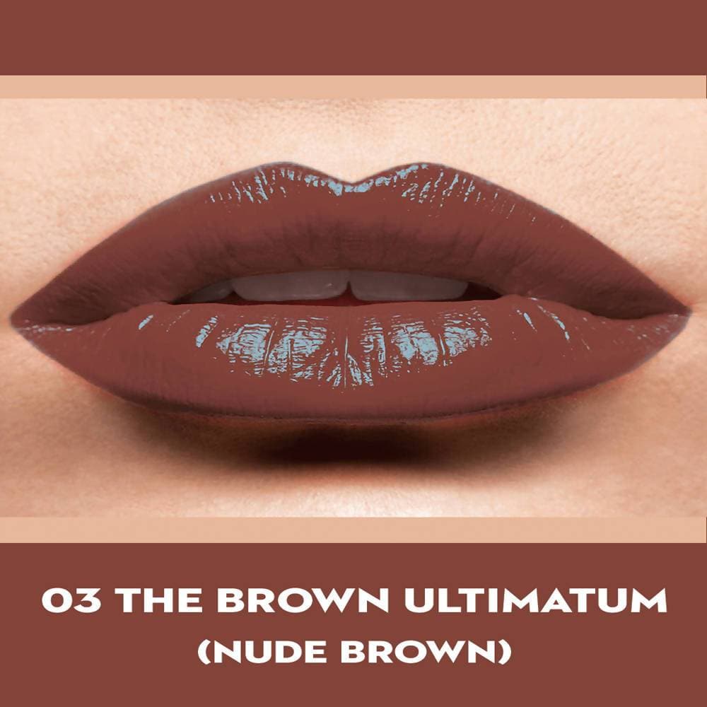 Sugar Never Say Dry Creme Lipstick - The Brown Ultimatum (Nude Brown) - DrMediCart