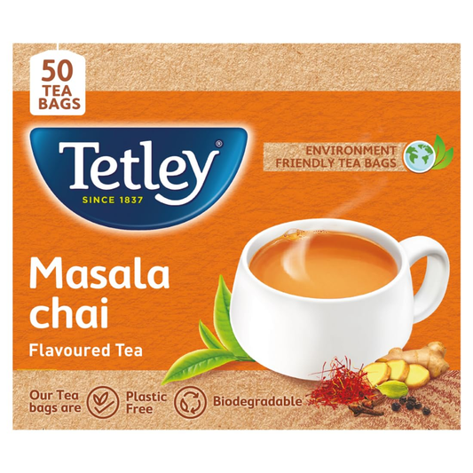 Tetley Tea Bag Masala 50 Piece Carton