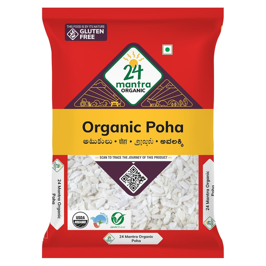 Buy 24 Mantra Organic White Thin Poha from DrMediCart