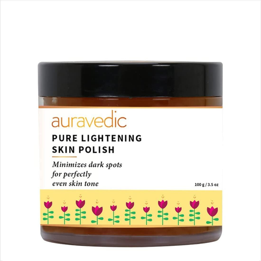 Buy Auravedic Pure Lightening Skin Polish Anti-Tan Scrub from DrMediCart, Ship from India to USA