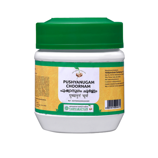 Vaidyaratnam Pushyanugam Choornam