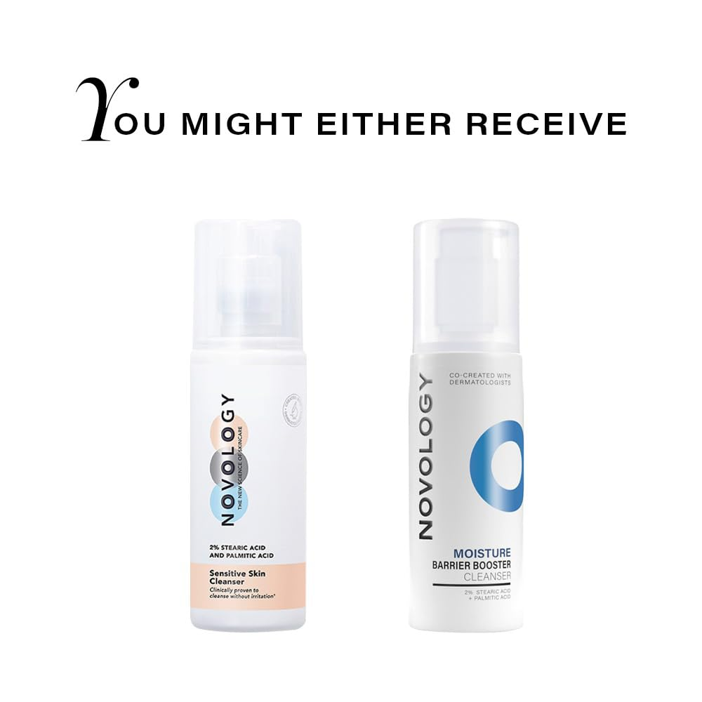 Novology Sensitive Skin Cleanser With 2% Stearic Acid + Palmitic Acid