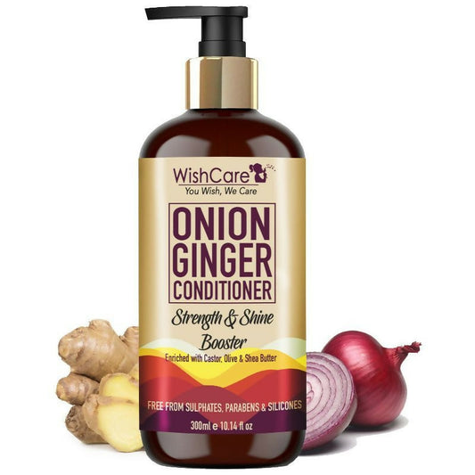 WishCare Onion Ginger Conditioner Strength & Shine Booster