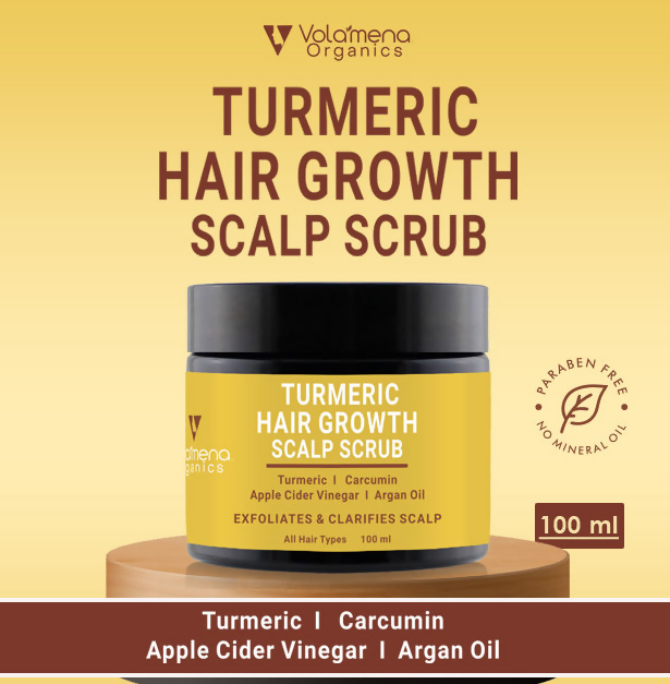 Volamena Turmeric Scalp Scrub