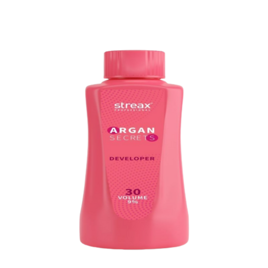 Streax Professional Developer for Argan Secrets Colourant - 30 Volume 9%