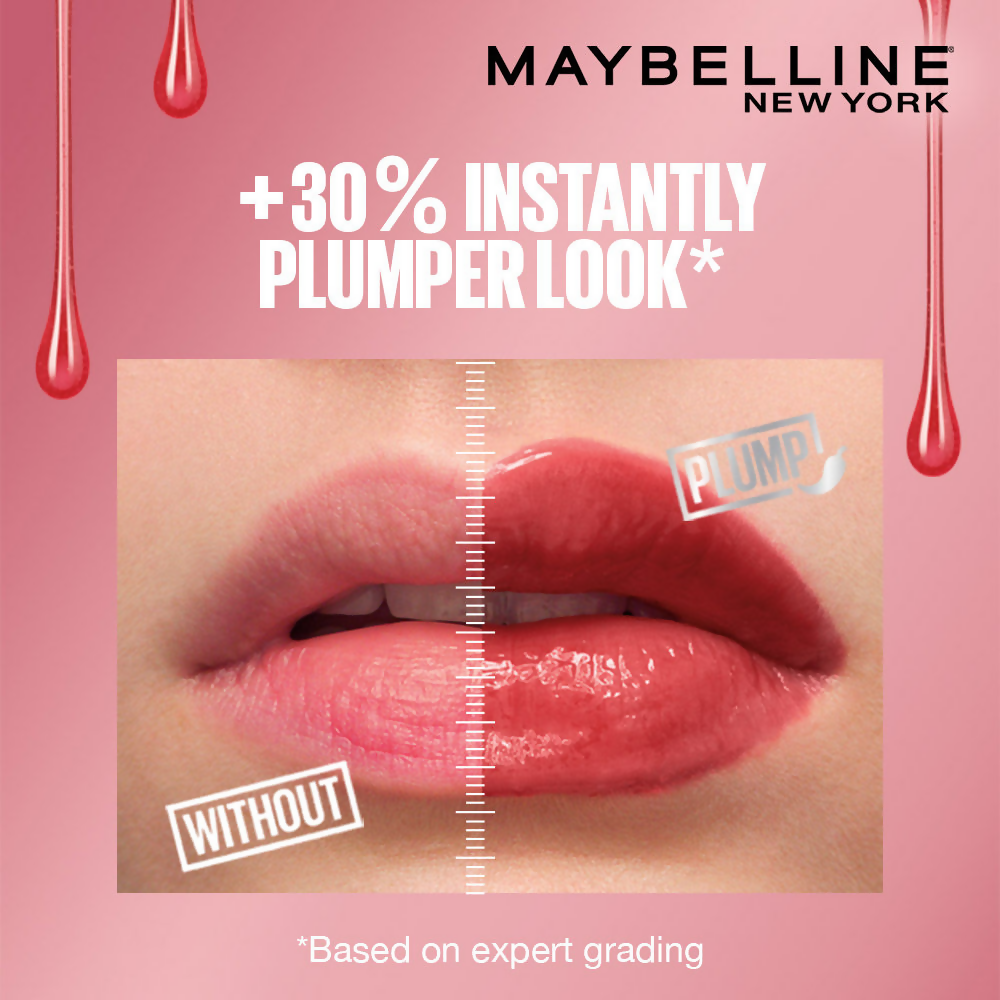 Maybelline New York Lifter Plump - Plumping Lip Gloss - Peach Fever