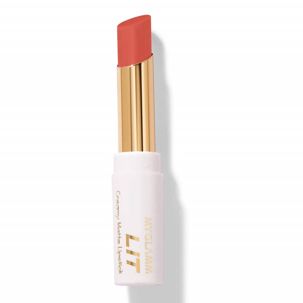 Myglamm LIT Creamy Matte Lipstick Bellini - DrMediCart