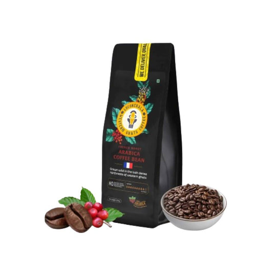 Buy LocoKerala Western Ghats French Roast Arabica Whole Bean Coffee from DrMediCart