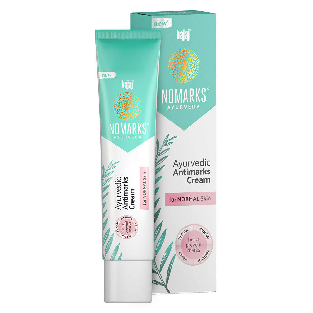 Buy Bajaj Nomarks Ayurvedic Antimarks Cream For Normal Skin from DrMediCart, Ship from India to USA