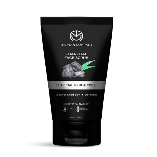 The Man Company Charcoal Tan Removal Face Scrub