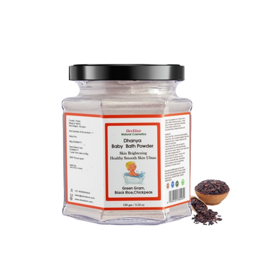 DevElixir Baby Bath Powder Skin Brighten & Polishing Dhanya Ubtan