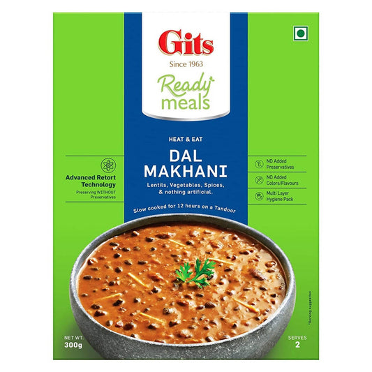 Buy Gits Ready Meals Heat & Eat Dal Makhani from DrMediCart