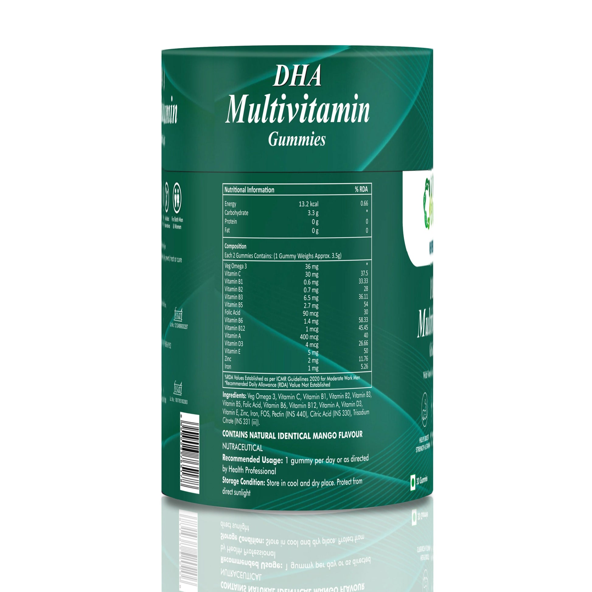 Ventin Organics Ventivite DHA Multivitamin Gummies