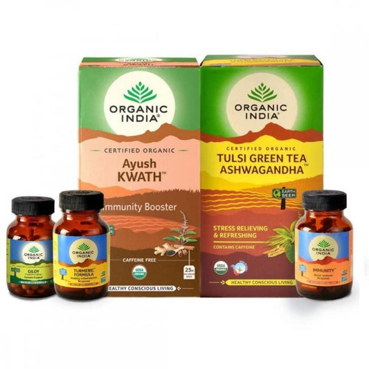Buy Organic India Immunity Kit Enhanced from DrMediCart, Ship from India to USA
