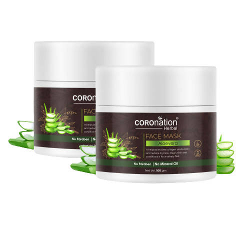 Coronation Herbal Aloevera Face Mask