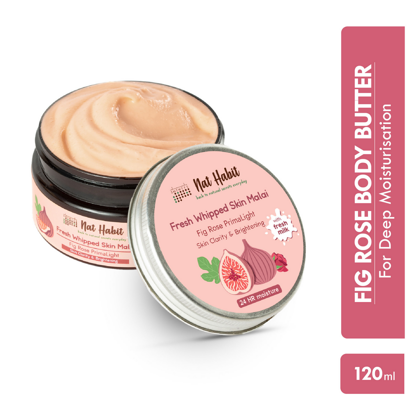 Nat Habit Fig Rose Primalight Skin Malai Body Butter