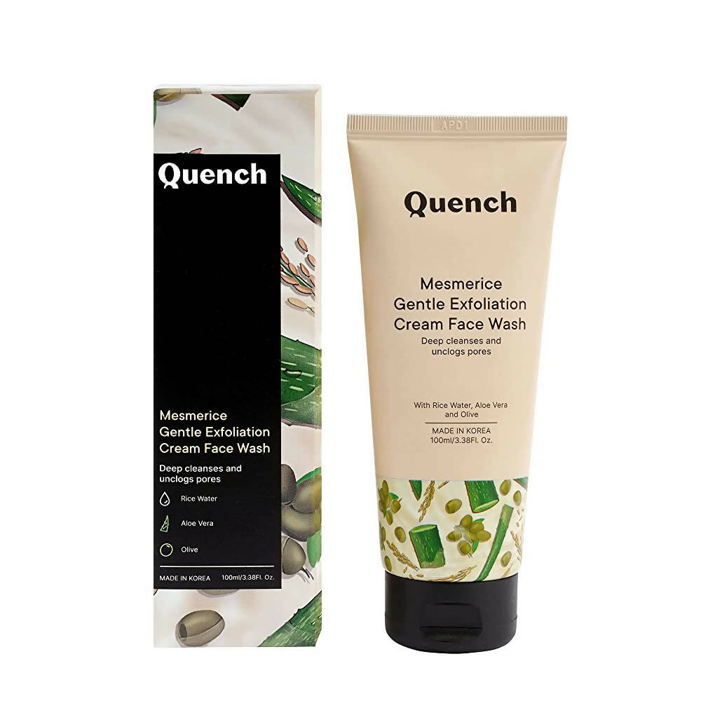 Buy Quench Botanics Mesmerice Gentle Exfoliation Cream Face Wash from DrMediCart, Ship from India to USA