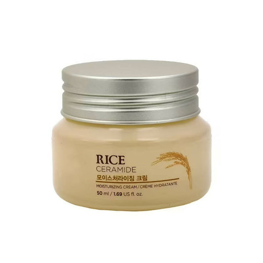 The Face Shop Rice & Ceramide Moisturizing Cream - Korean Skincare