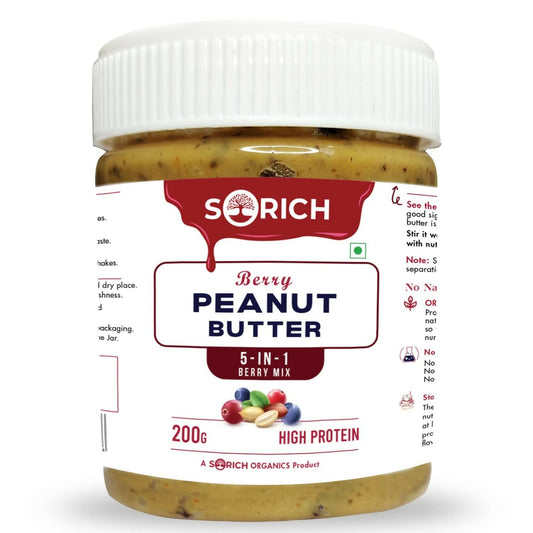 Sorich Organics All Natural Berry Creamy Peanut Buttery