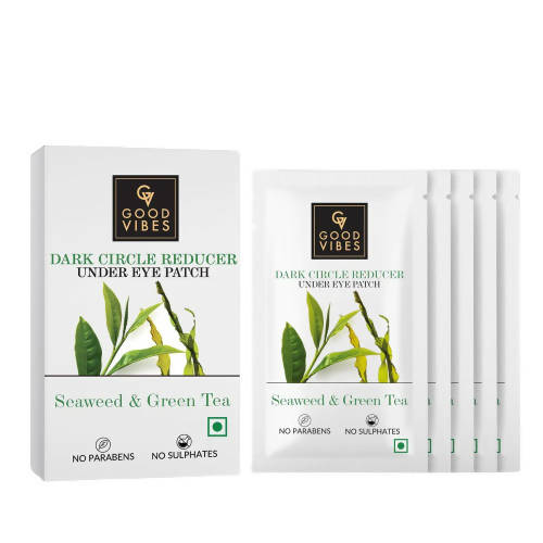 Good Vibes Seaweed & Green Tea Dark Circle Reducer Under Eye Patch