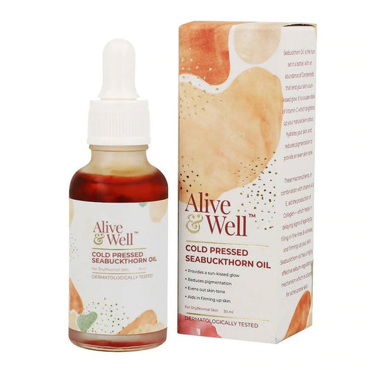 Buy Alive & Well Cold Pressed Seabuckthorn Face Oil from DrMediCart, Ship from India to USA