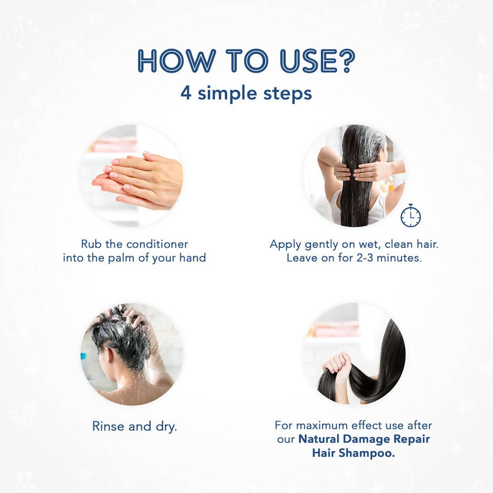 How To Use The Moms Co Natural KA+ Damage Repair Hair Conditioner