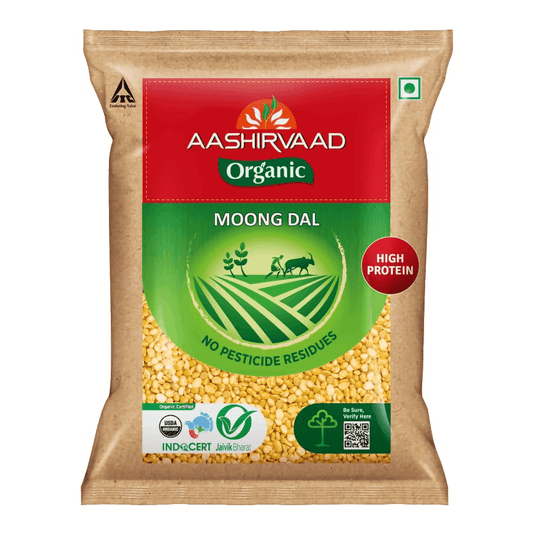Aashirvaad Organic Moong Dal