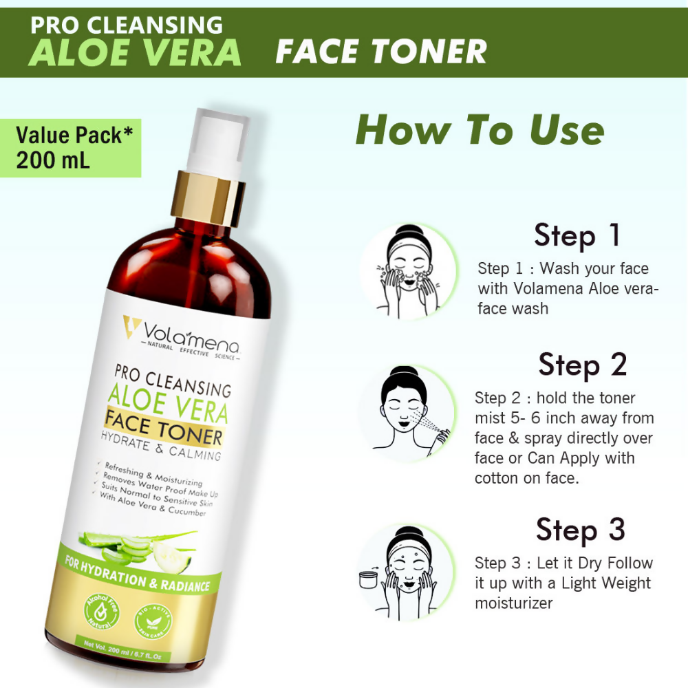 Volamena Pro Clearing Aloe Vera Face Toner