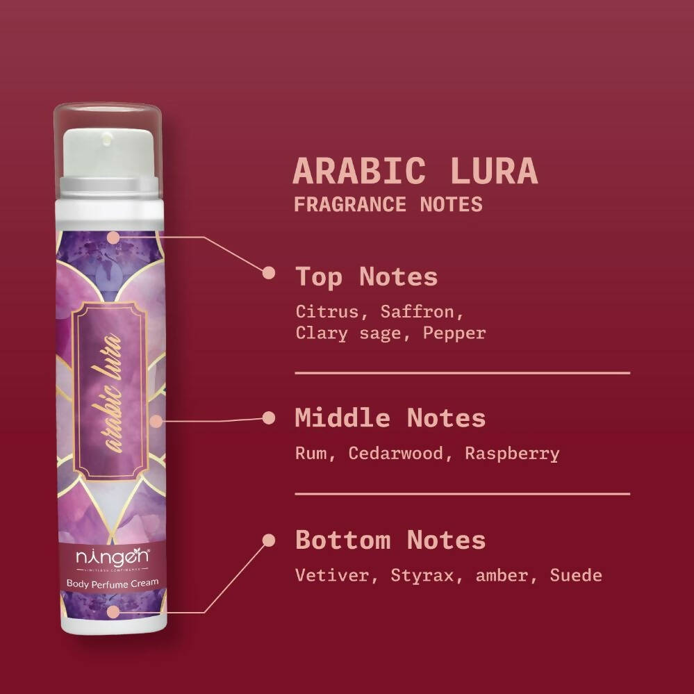 Ningen Arabic Lura Body Perfume Cream