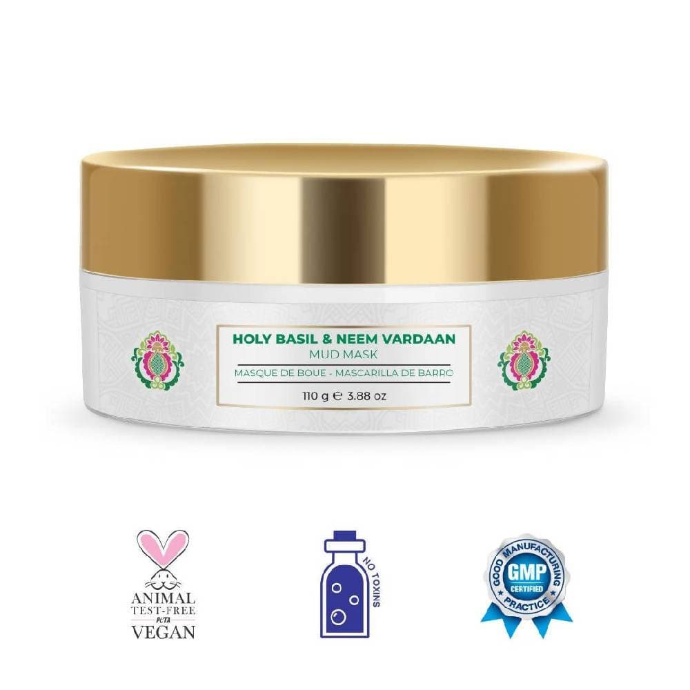 Nourish Mantra Holy Basil & Neem Vardaan Mud Mask - DrMediCart