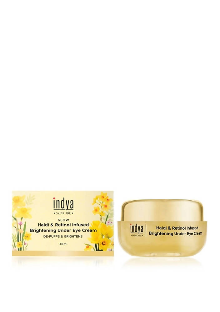 Indya Haldi & Retinol Infused Brightening Under Eye Cream