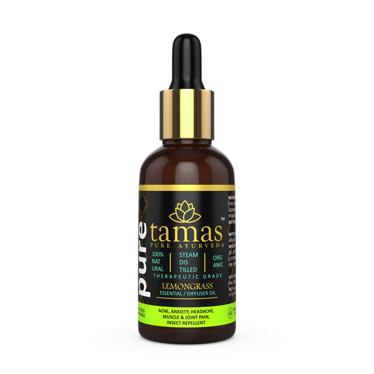 Buy Tamas Pure Ayurveda 100% Organic Lemongrass Essential Oil-USDA Certified Organic from DrMediCart, Ship from India to USA