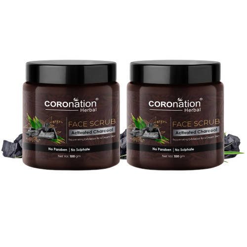 Coronation Herbal Activated Charcoal Face Scrub