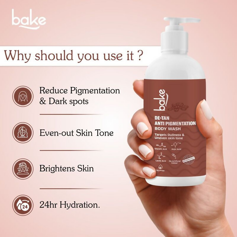 Bake De-Tan Anti Pigmentation Coffee Body Wash