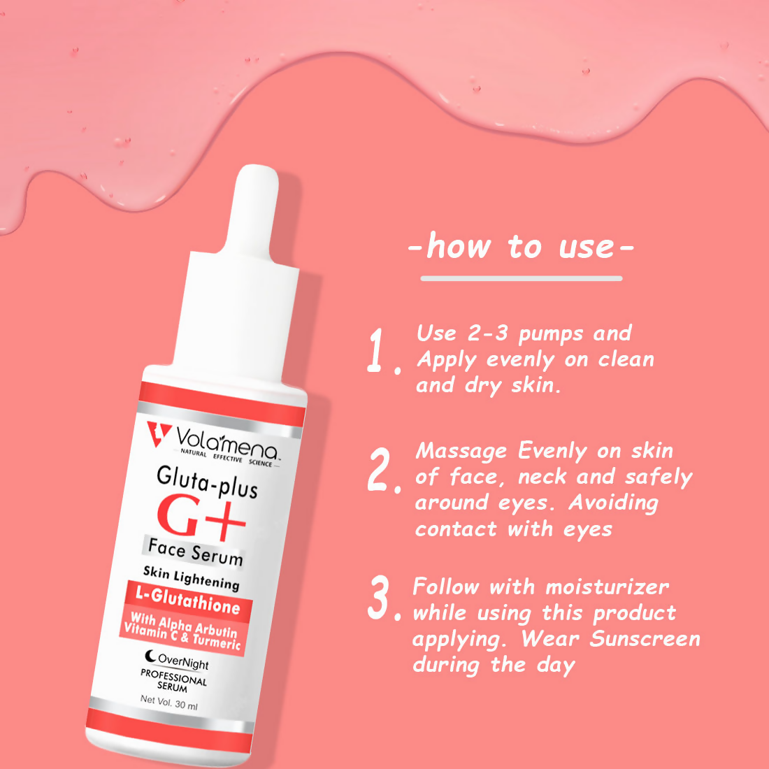 Volamena Glutathione Face Serum