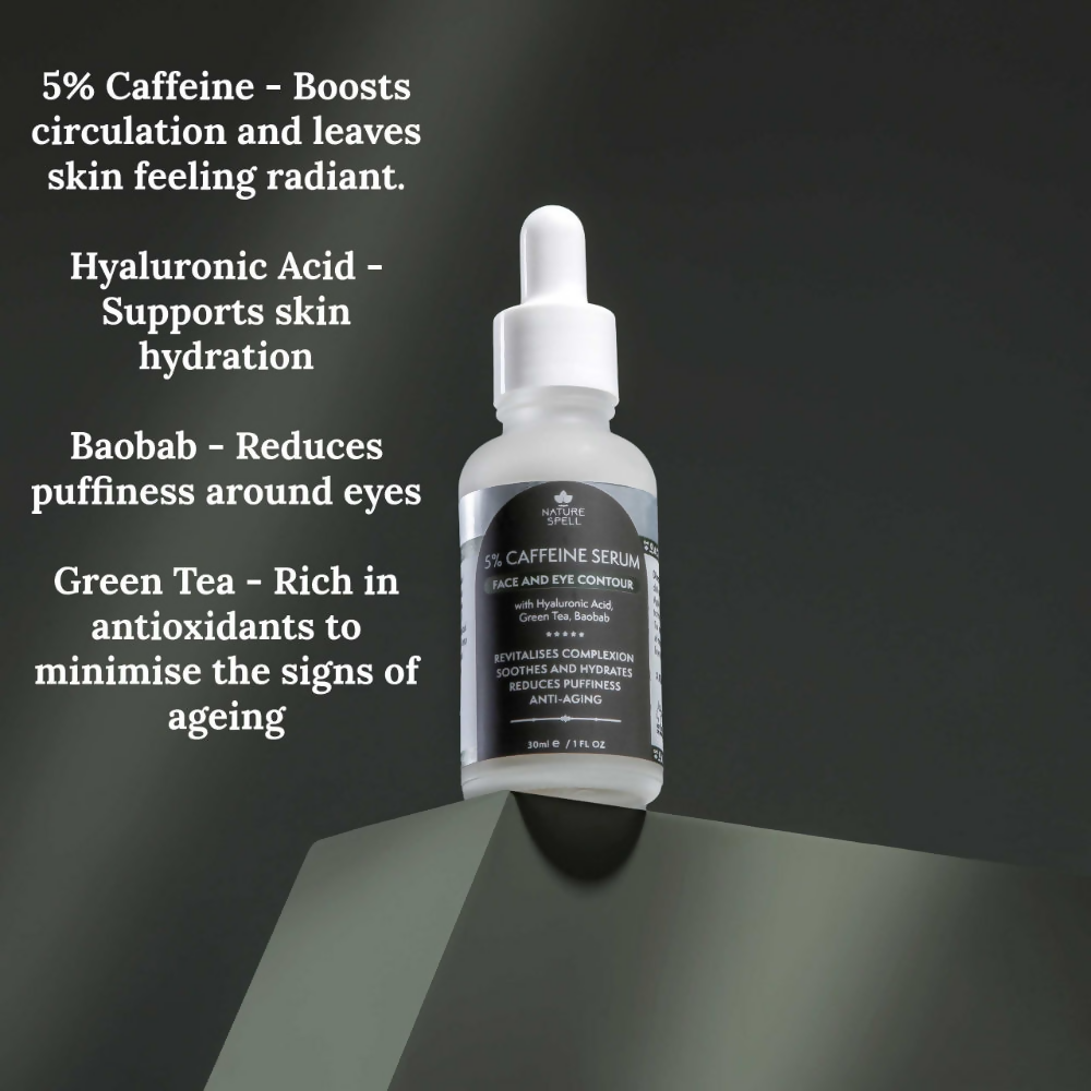 Nature Spell Caffeine Serum And Face & Eye Contour
