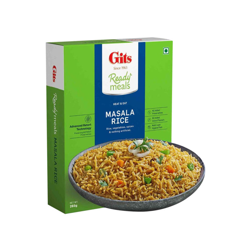 Gits Ready Meals Heat & Eat Masala Rice