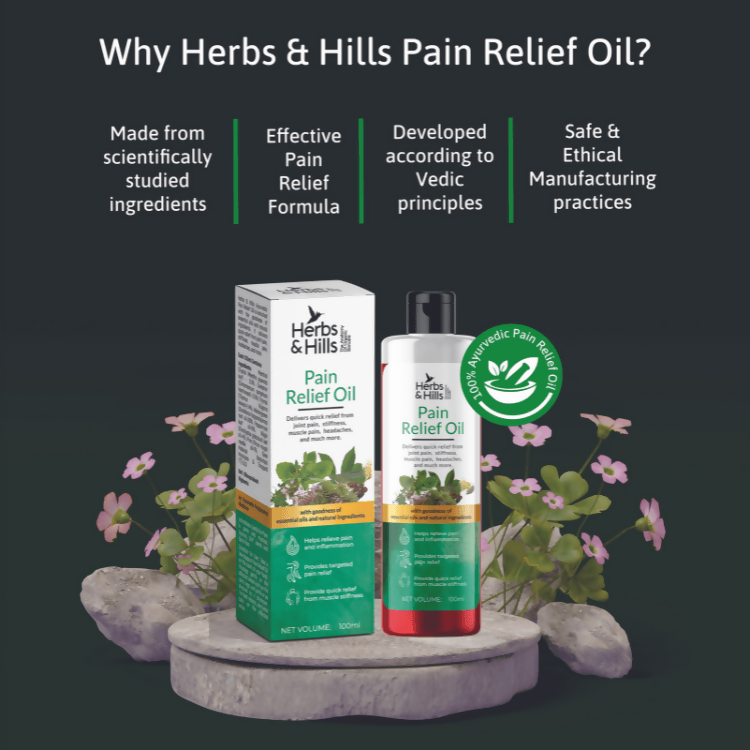Herbs & Hills Pain Relief Oil
