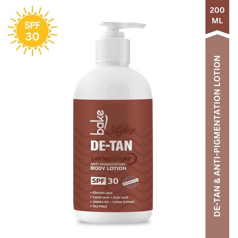 Bake De-Tan Anti Pigmentation Coffee Body Lotion