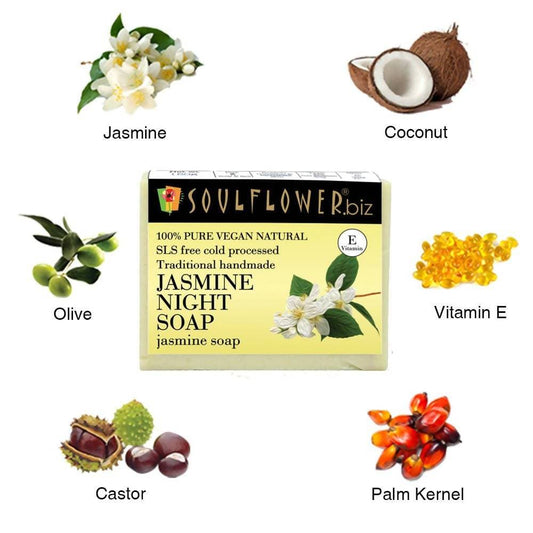 Buy Soulflower Jasmine Night Soap from DrMediCart, Ship from India to USA