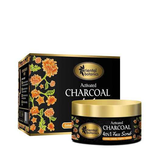 Buy Oriental Botanics Activated Charcoal 4 IN 1 Face Scrub from DrMediCart, Ship from India to USA