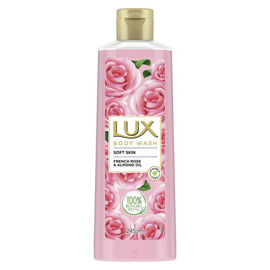 Lux Body Wash with French Rose Fragrance & Almond Oil