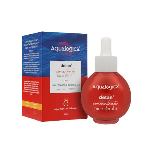 Aqualogica Detan+ Concentrate Face Serum With Cherry Tomato, Glycolic Acid & Hyaluronic Acid