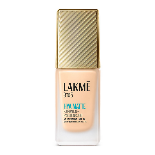 Lakme 9to5 Hya Matte Foundation + Hyaluronic Acid - Warm Light