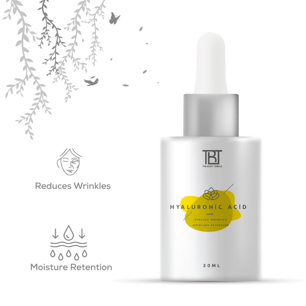 The Body Temple Hyaluronic Acid Face Serum